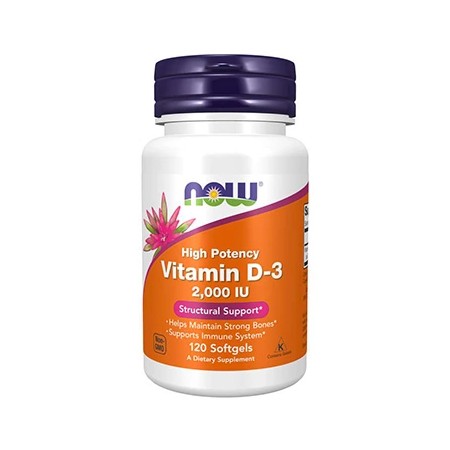 Vitamina D3 2000IU 120 Softgels