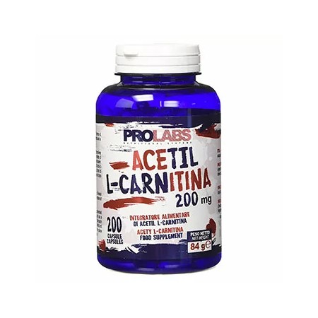 Acetyl L-Carnitina 200mg 200cps
