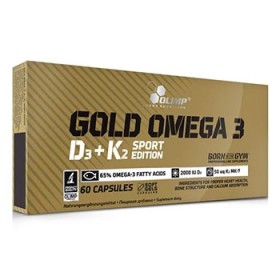GOLD Omega-3 D3+K2 60cps