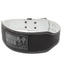 4 INCH Padded Leather Belt - Black