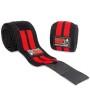 Knee Wraps 98 Inch Black/Red