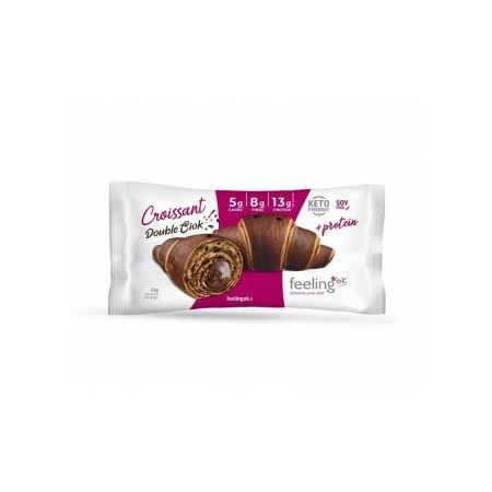 Croissant double ciock + protein 50 gr