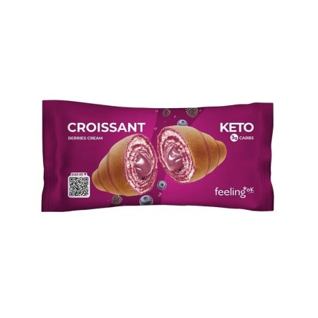 Croissant Ripieno snack low carb proteico 50g