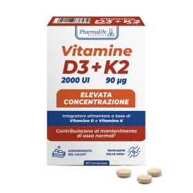 Vitamin D3+K2 2000 IU - 60 Compresse