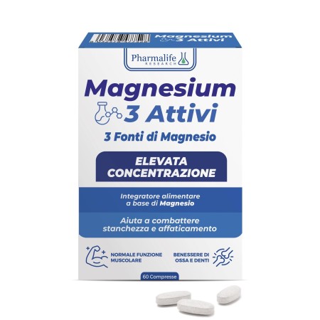 Magnesium 3 attivi 60 cpr