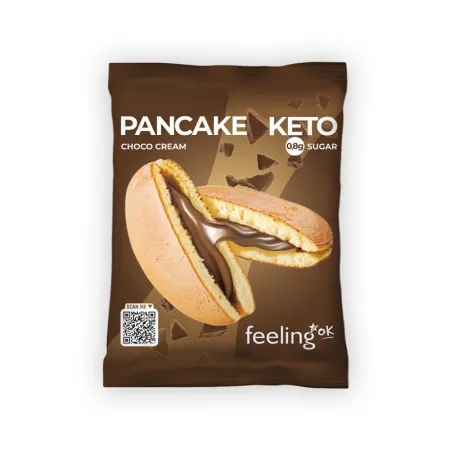 Pancake Keto Double Choco cream- 2 x50 gr