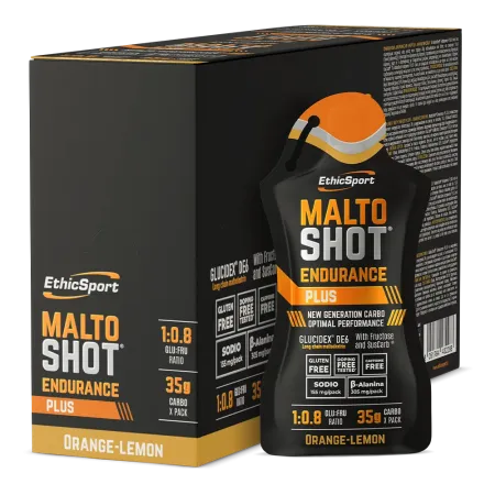 Malto Shot Endurance - 50 ml - ARANCIA LIMONE